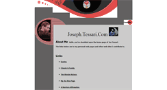Desktop Screenshot of joseph.tessari.com